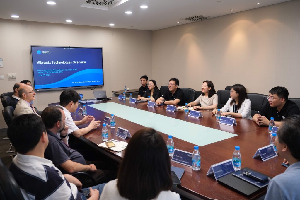 共探校企合作新篇章｜Vibrantz Technologies万博禄(苏州)新型材料有限公司代表团来访交流