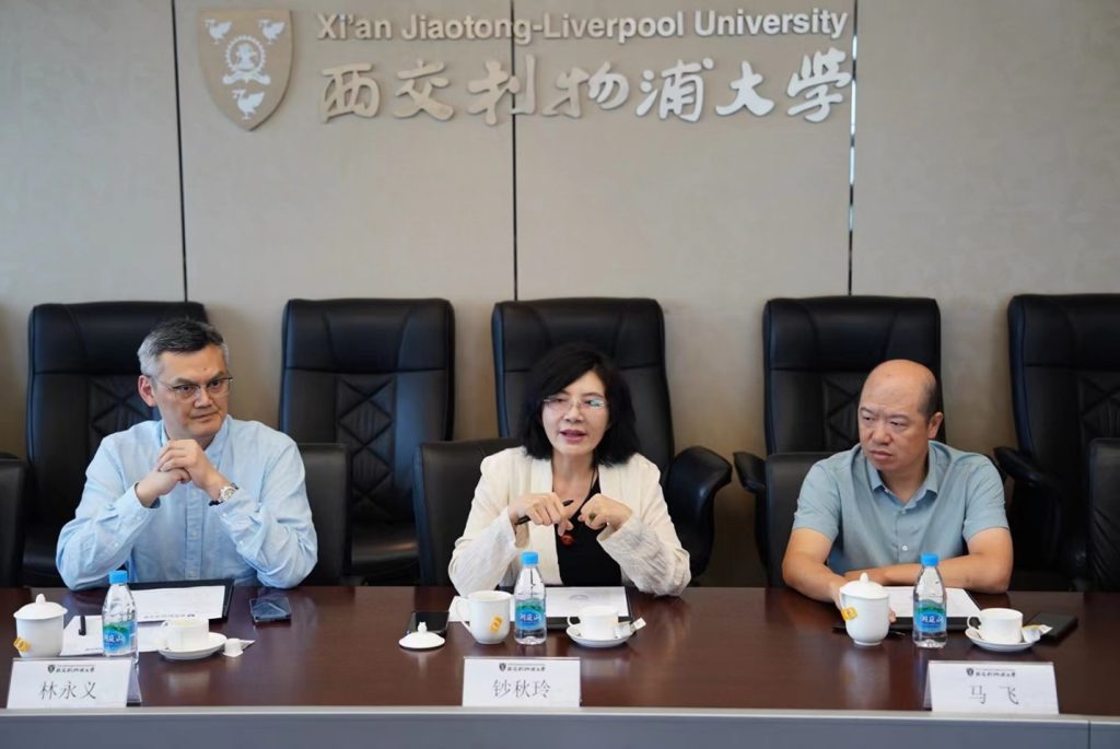 泰国正大集团资深副董事长罗家顺访问永利，探讨校企合作新机遇