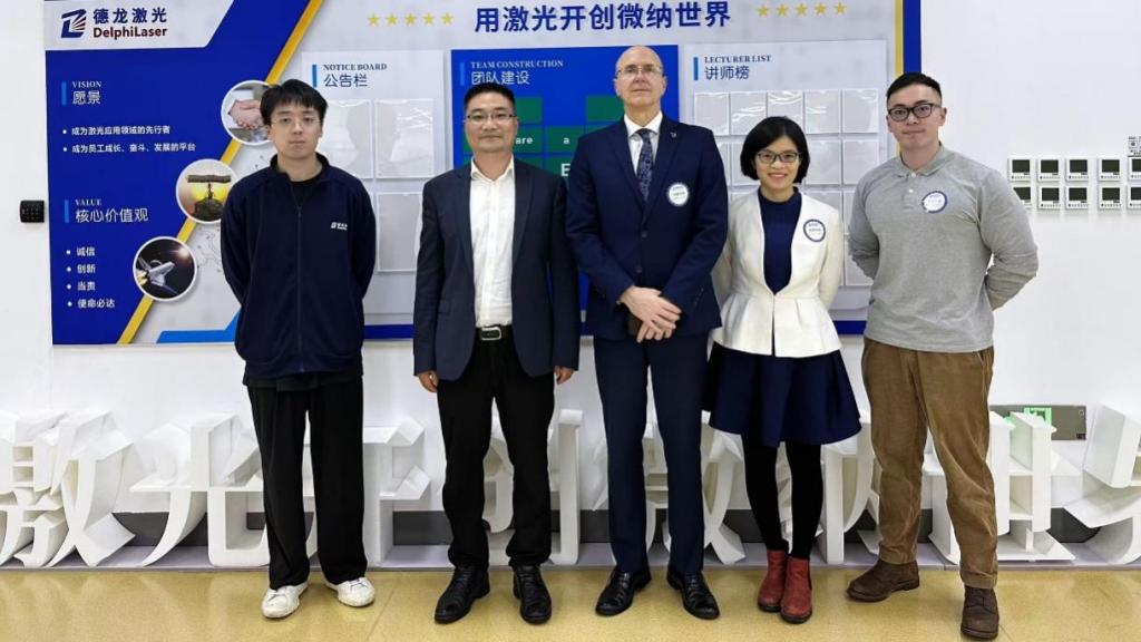 探索校企合作、业务发展新模式—永利理学院受邀参访苏州本地上市科技企业德龙激光