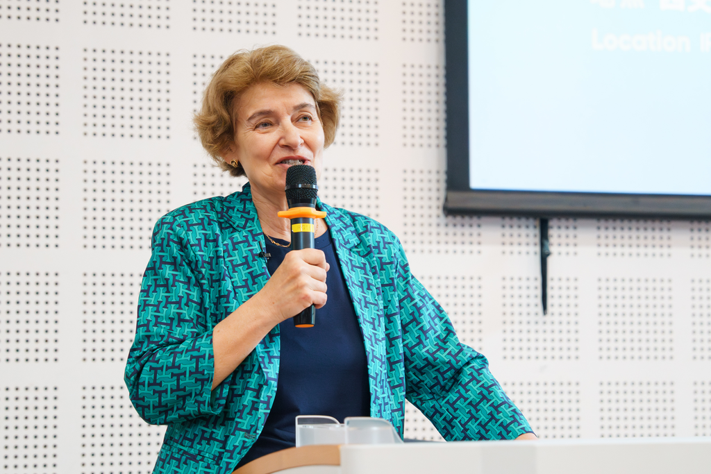 联合国教科文组织前总干事Irina Bokova在永利发表演讲