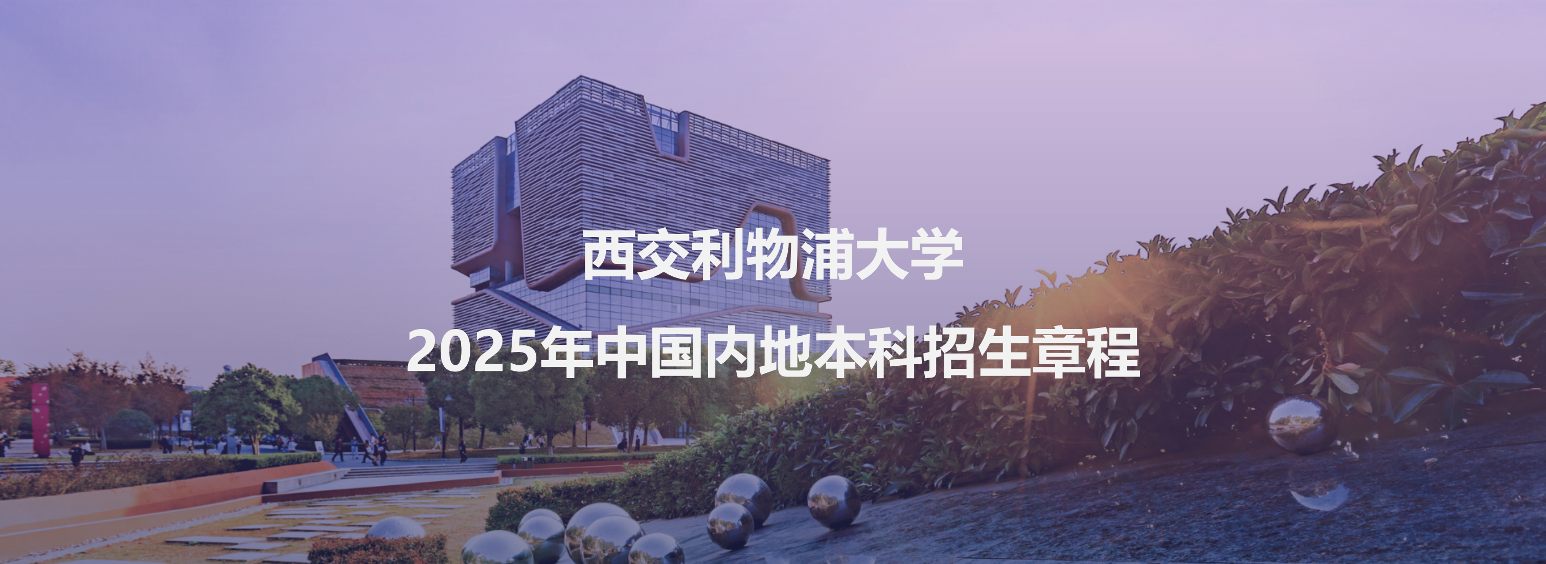 永利集团yl6809官网2025年中国内地本科招生章程
