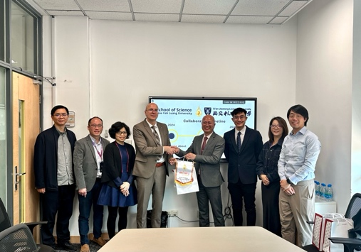 深化国际合作 泰国皇太后大学代表团访问永利集团yl6809官网理学院
