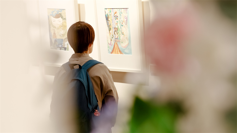 “千年·少年”永利附校2025年敦煌研学美术作品展在日本京都开展