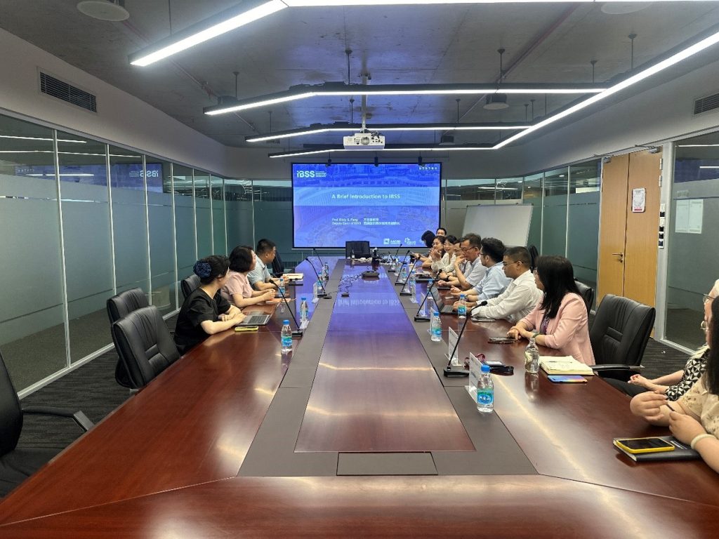 北京大学城市软实力研究院领导代表团访问永利集团yl6809官网国际商学院