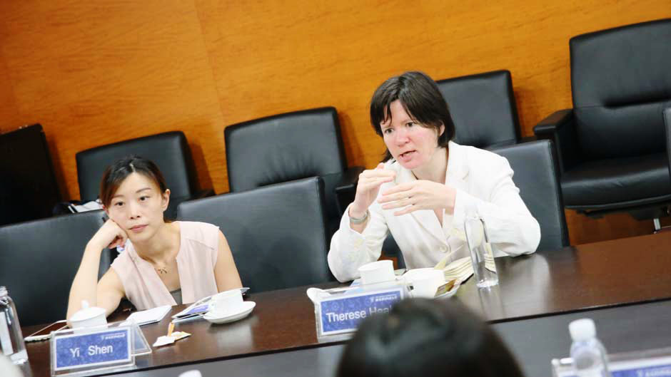 爱尔兰总领事访问永利 探讨永利与爱尔兰大学合作机会