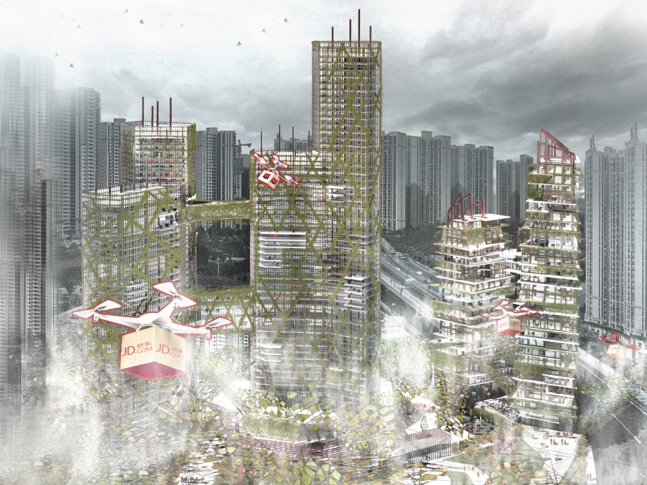 畅想2042高层建筑 永利学子国际比赛打造未来宜居上海