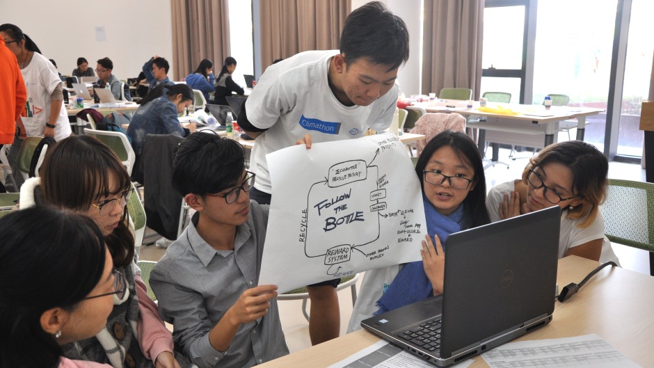 永利学生参与“气候马拉松”  为苏州环境问题出谋划策